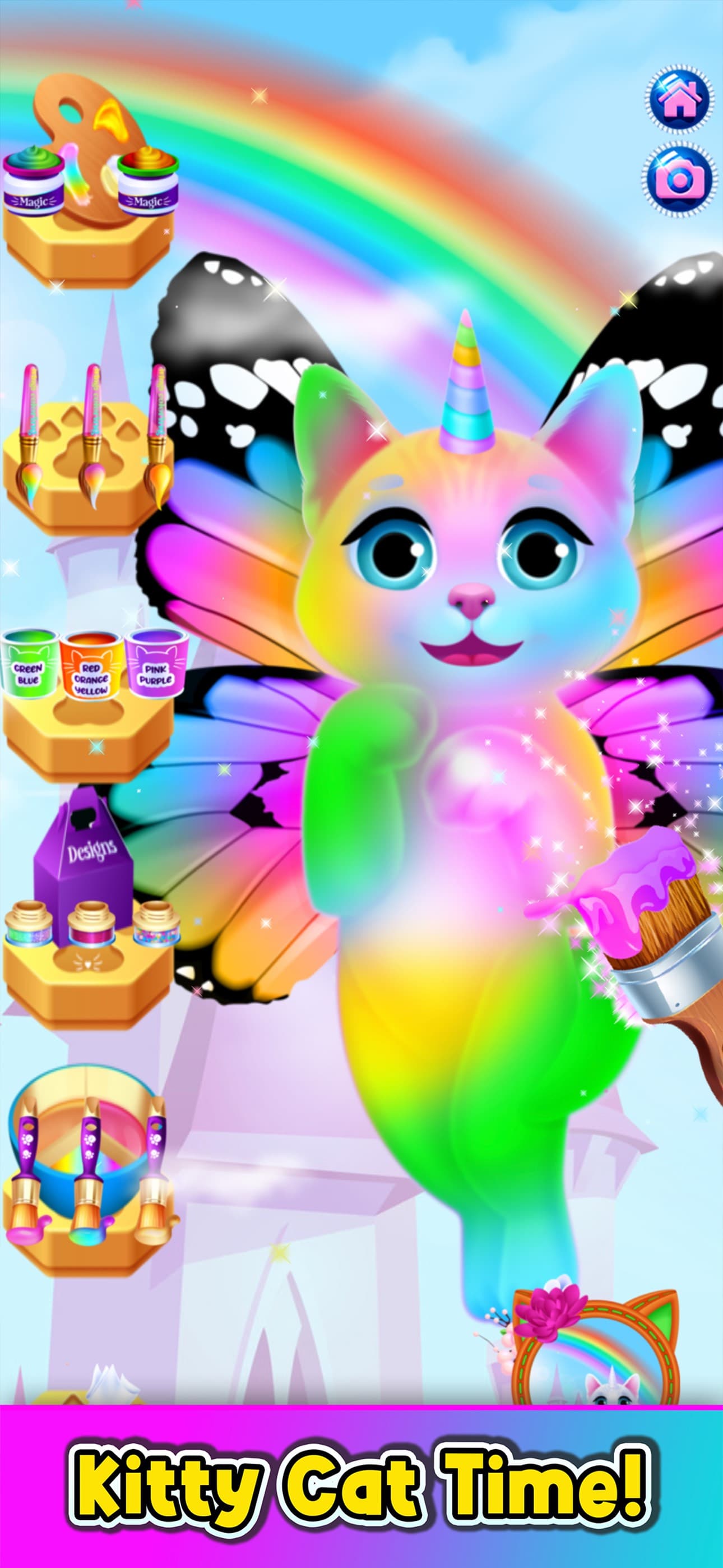 Pet Games: Rainbow Unicorn screenshot 5 - screenshot