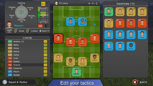 Pro League Soccer screenshot 5 - screenshot