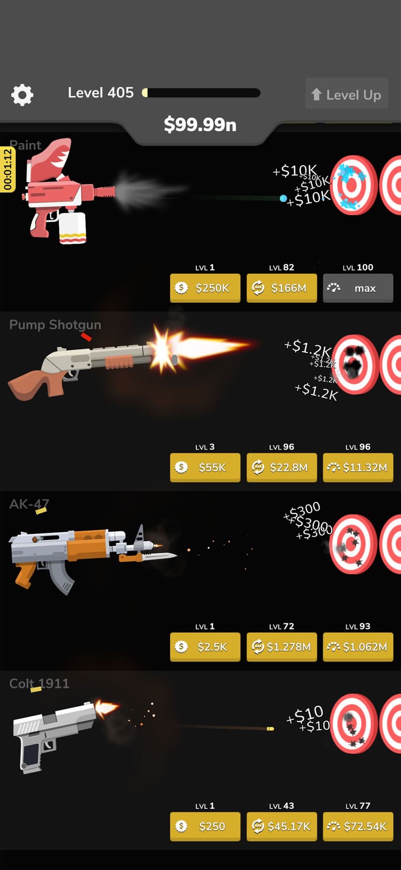 Gun Idle screenshot 1 - screenshot