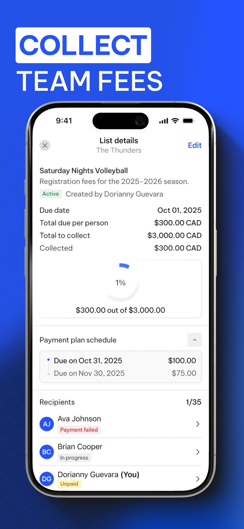 TeamLinkt - Sports Team App screenshot 6 - screenshot