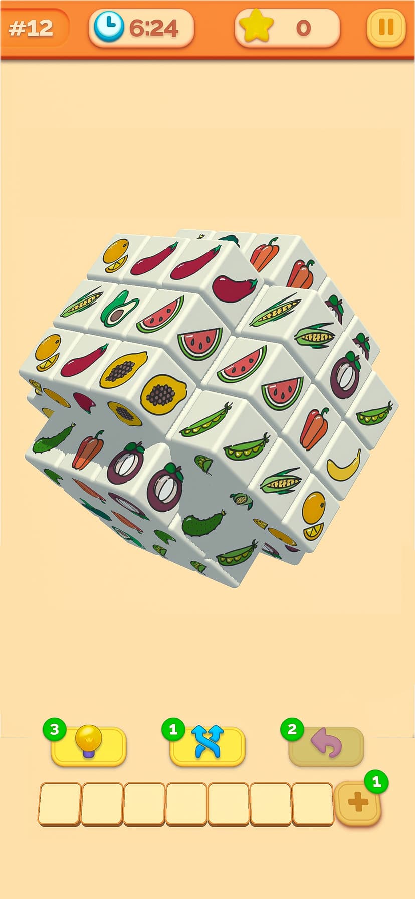 Cube Match 3D Tile Matching screenshot 4 - screenshot