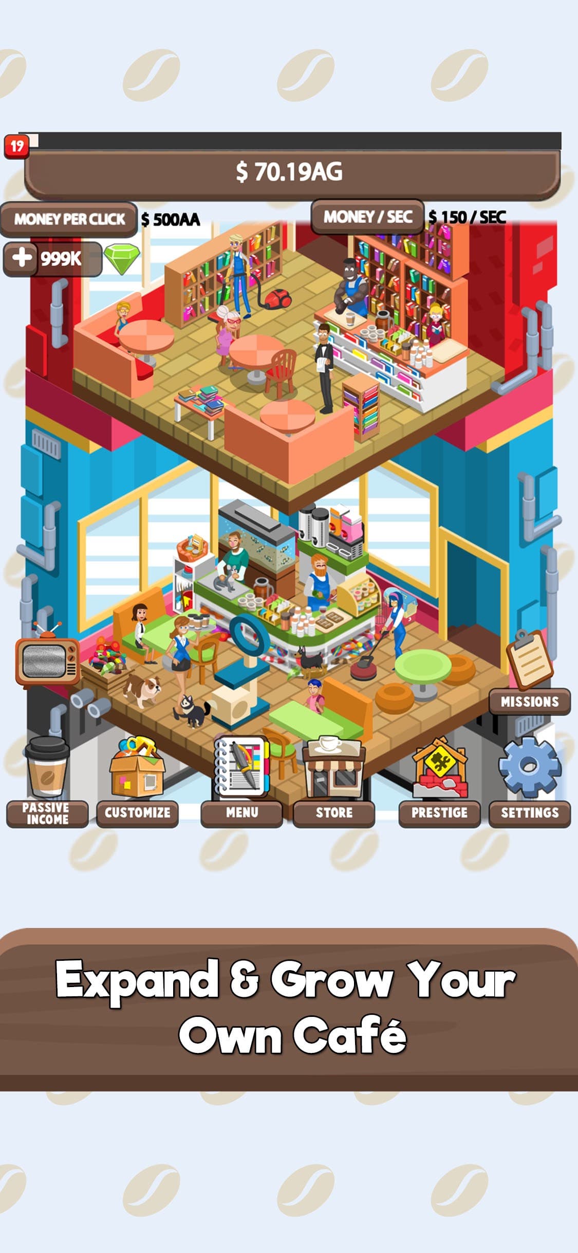 Cafe Tycoon: Idle Empire Story screenshot 3 - screenshot