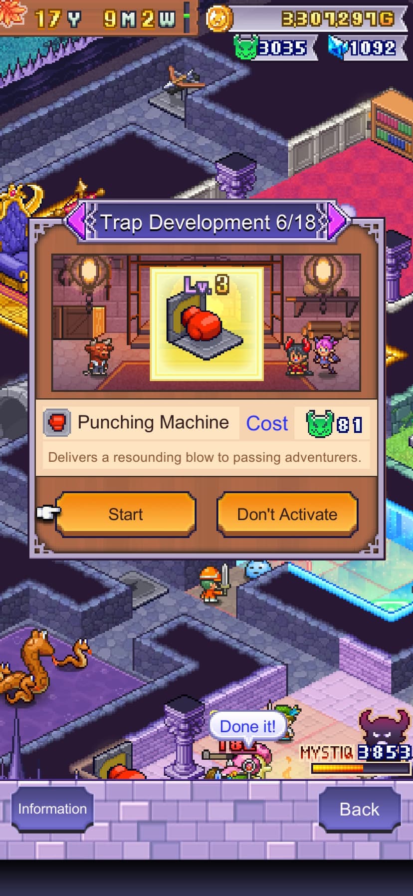 Demon Castle Story screenshot 5 - screenshot