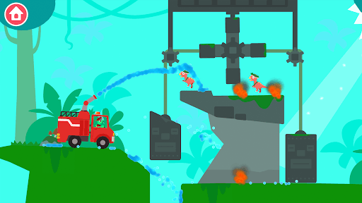 Dinosaur Fire Truck: for kids screenshot 14 - screenshot