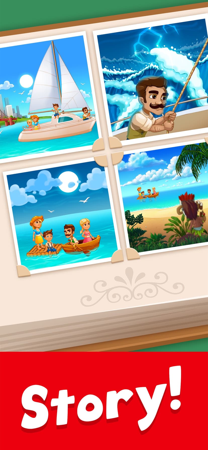 Tropic Trouble Match 3 Builder screenshot 2 - screenshot