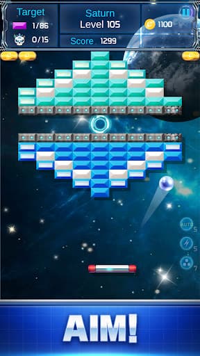 Brick Breaker : Space Outlaw screenshot 1 - screenshot