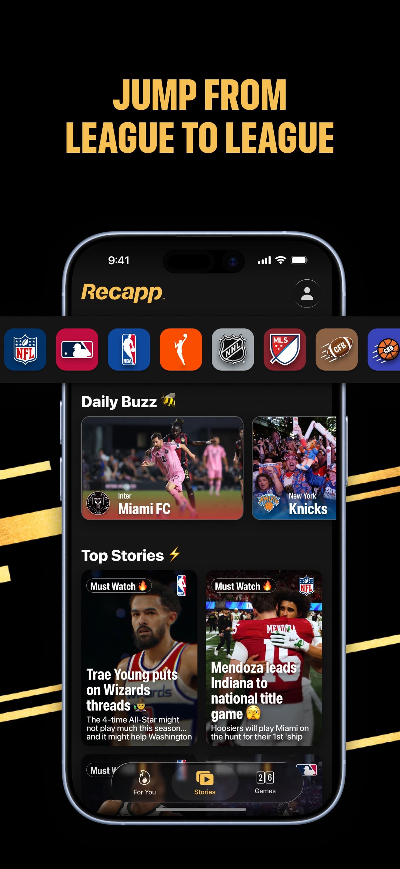 Recapp Sports Highlights screenshot 6 - screenshot
