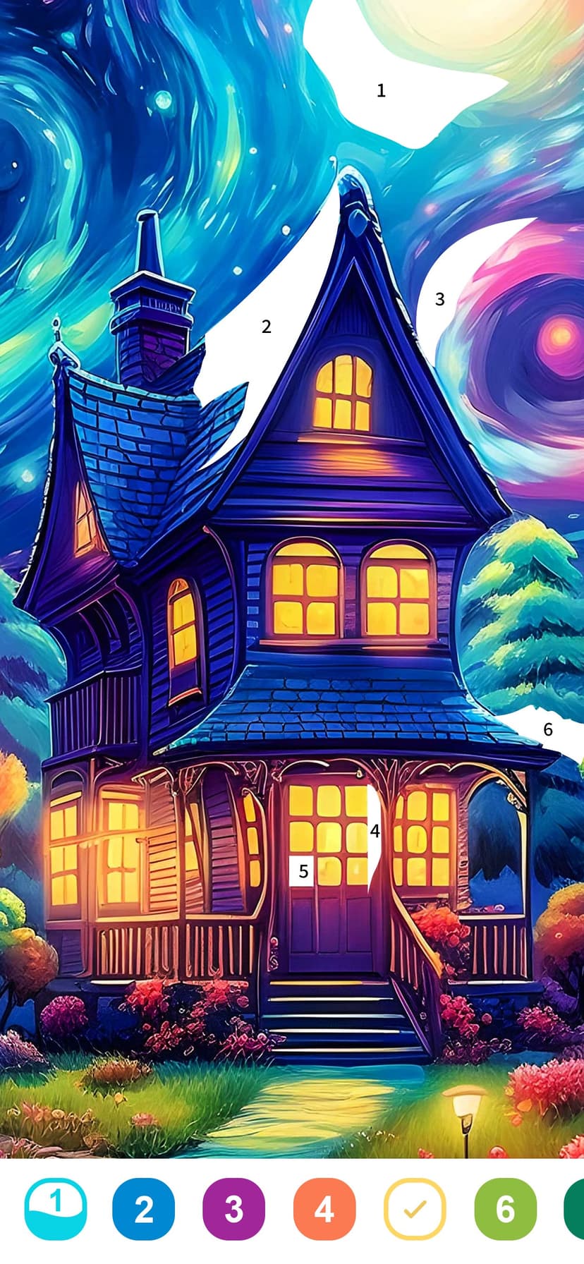 Fantasy Color-Color by Number screenshot 5 - screenshot