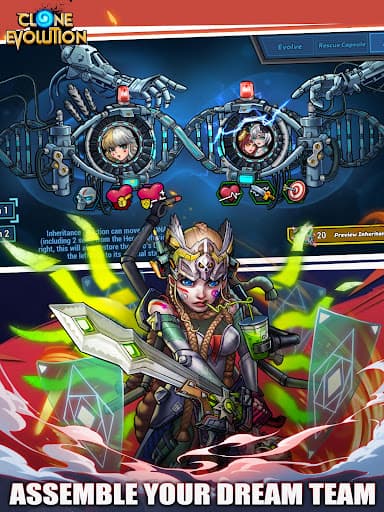 Clone Evolution: Cyber War RPG screenshot 16 - screenshot
