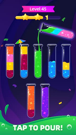 Water Sort: Offline Color Game screenshot 1 - screenshot