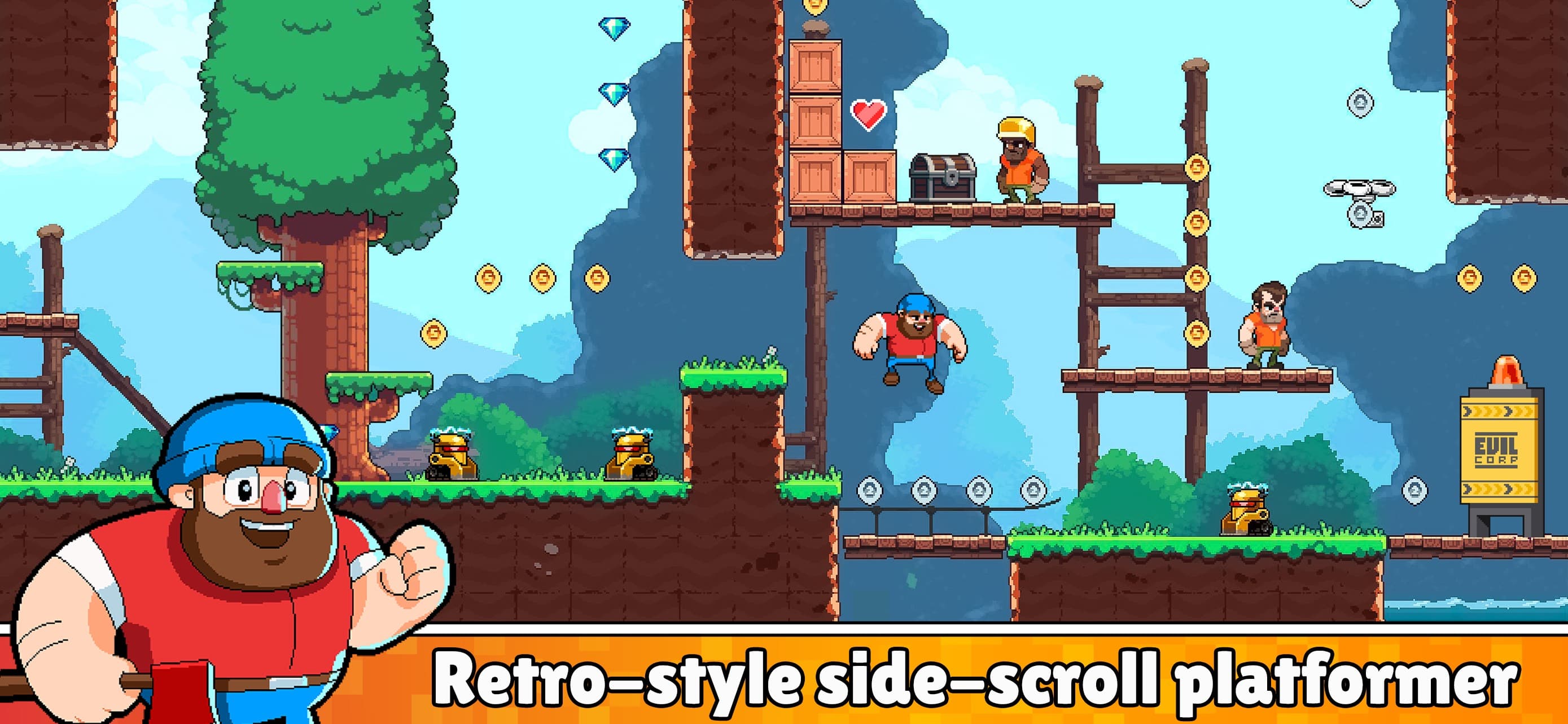 Timberman - The Big Adventure screenshot 1 - screenshot