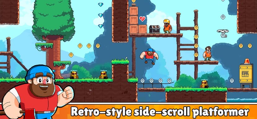 Timberman - The Big Adventure screenshot 1 - screenshot