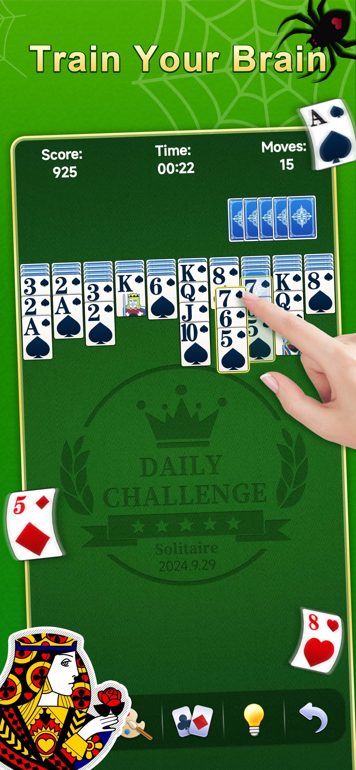 Spider Solitaire - ACE screenshot 3 - screenshot