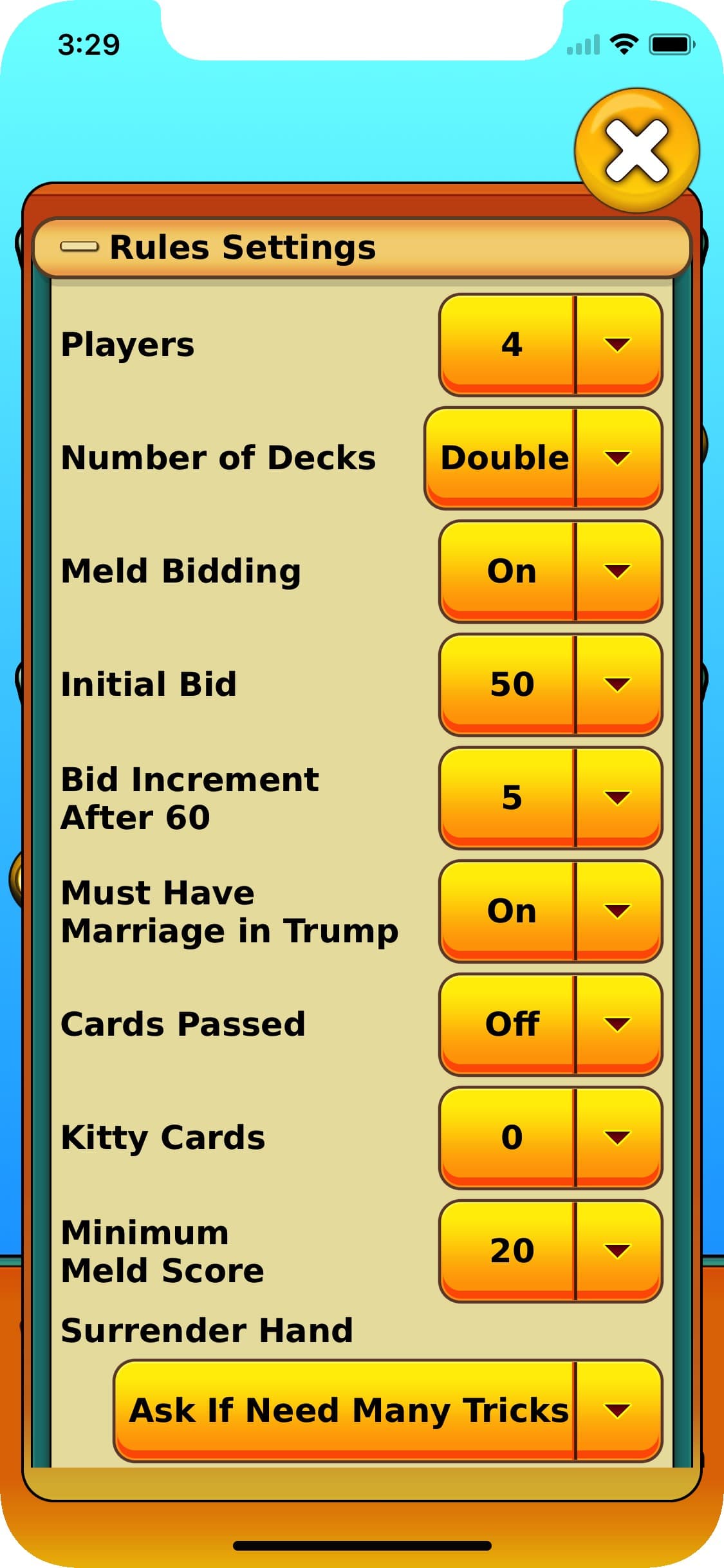 Pinochle - Online & offline screenshot 5 - screenshot