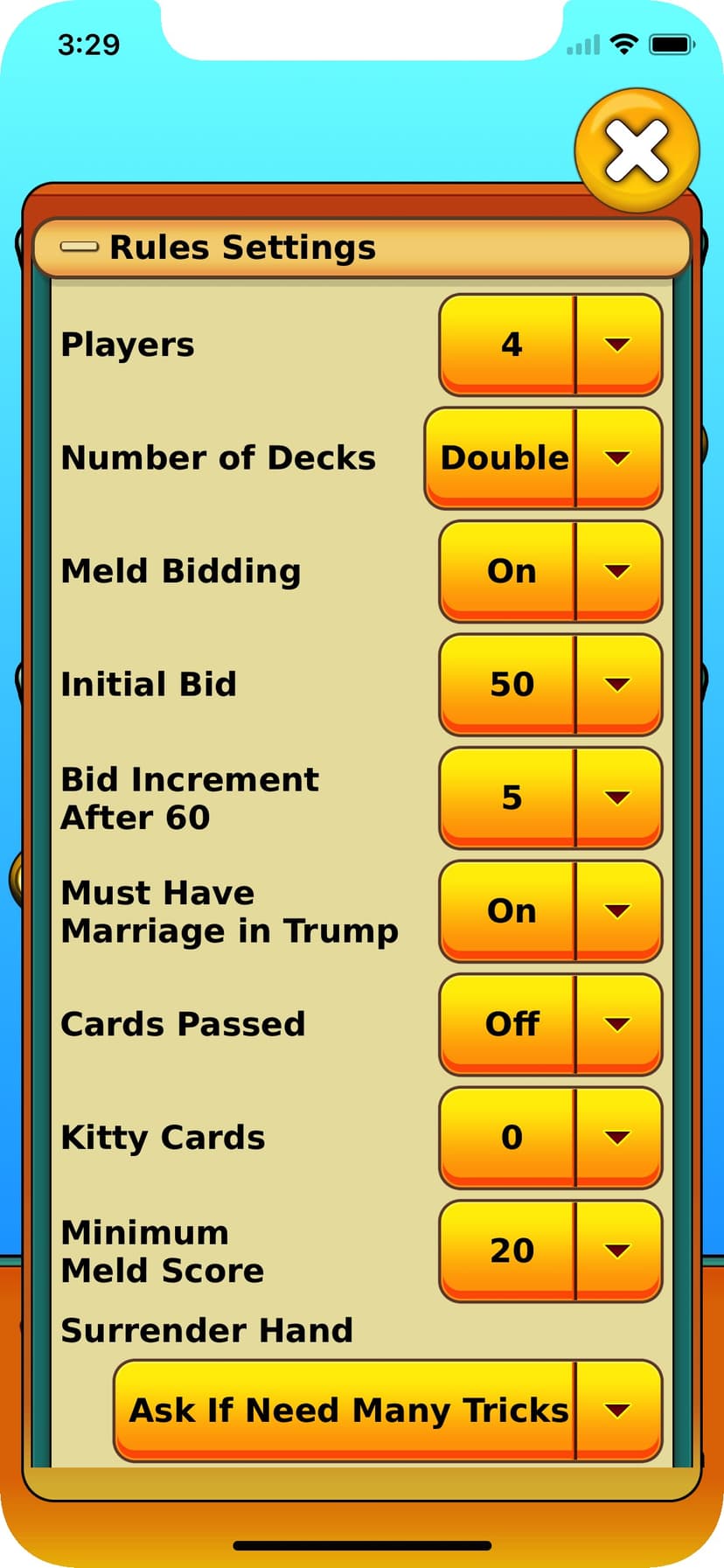 Pinochle - Online & offline screenshot 5 - screenshot