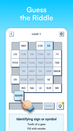 Syllatiles - Word Puzzle Game screenshot 1 - screenshot