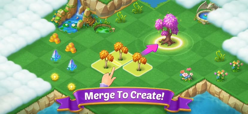 Merge Castle: Match 3 Puzzle screenshot 1 - screenshot
