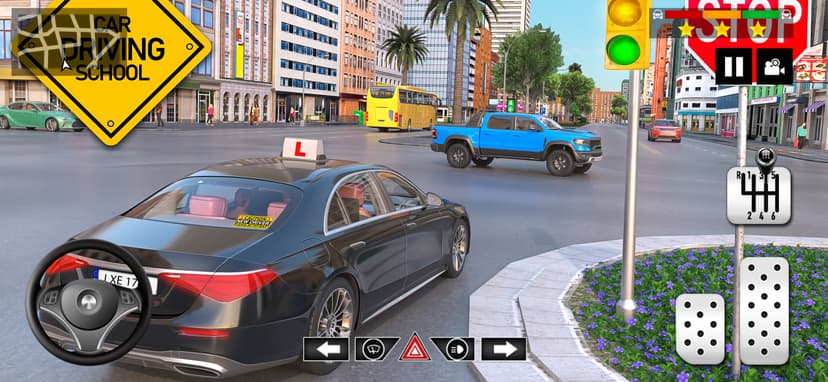 Real Car Driving School Games screenshot 3 - screenshot