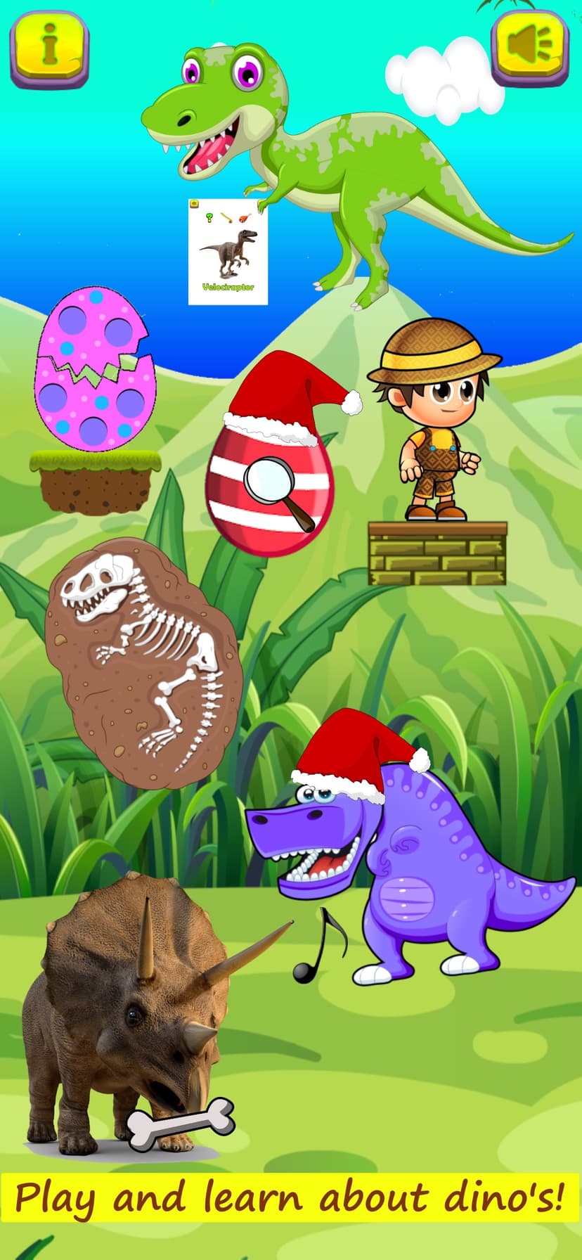 Dinosaur Game for Boys & Girls screenshot 1 - screenshot