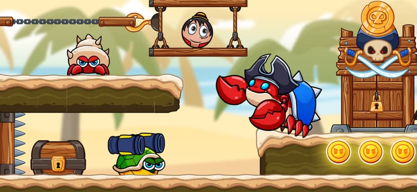 Ball V - Red Boss Challenge screenshot 2 - screenshot