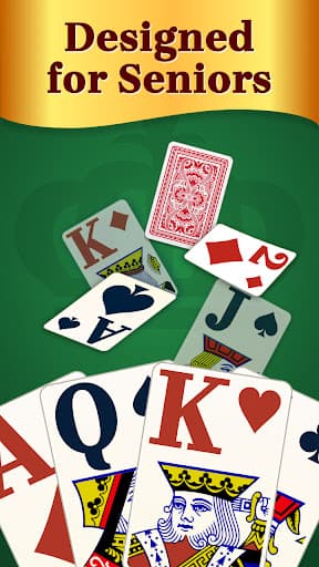 Solitaire for Seniors Game screenshot 1 - screenshot