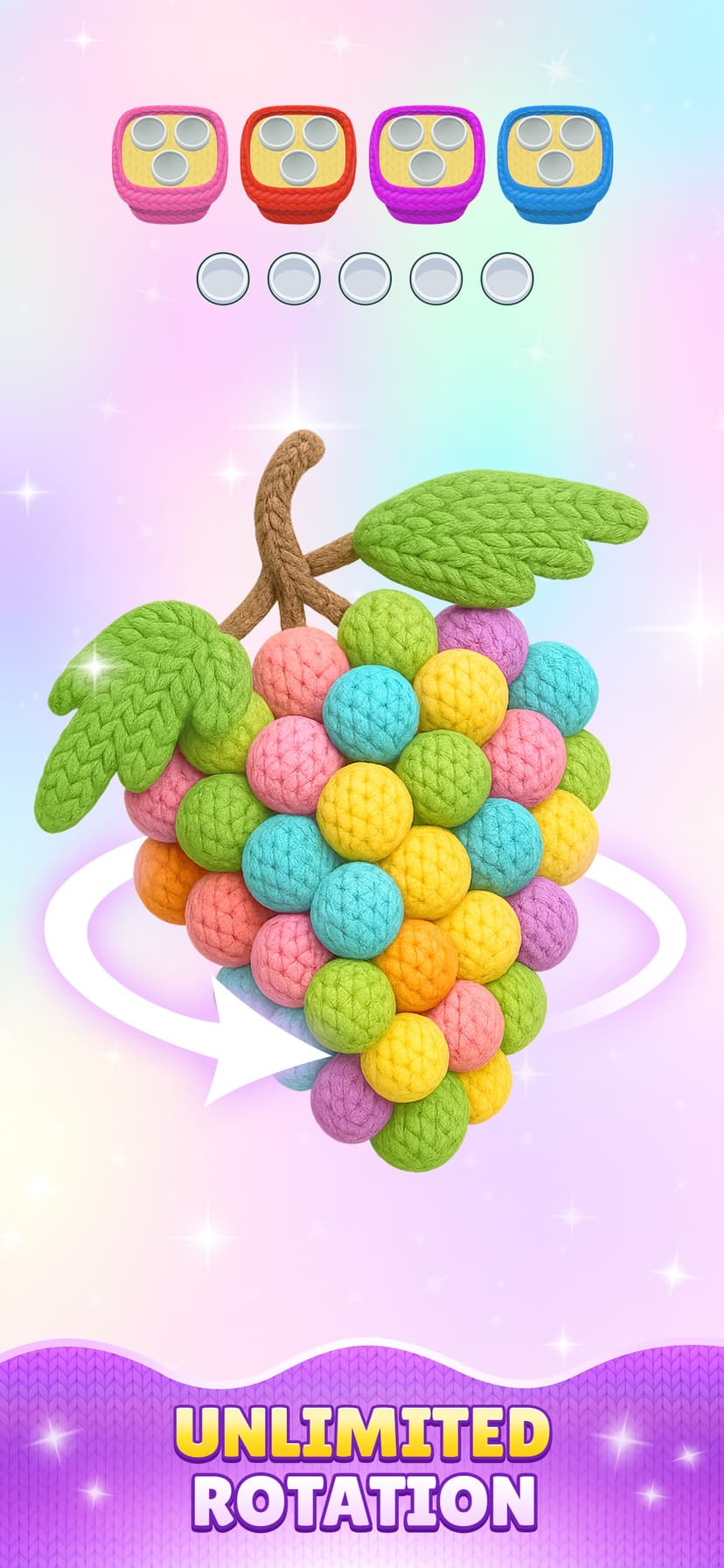 Yarn Sort 3D: Jam Puzzle screenshot 2 - screenshot