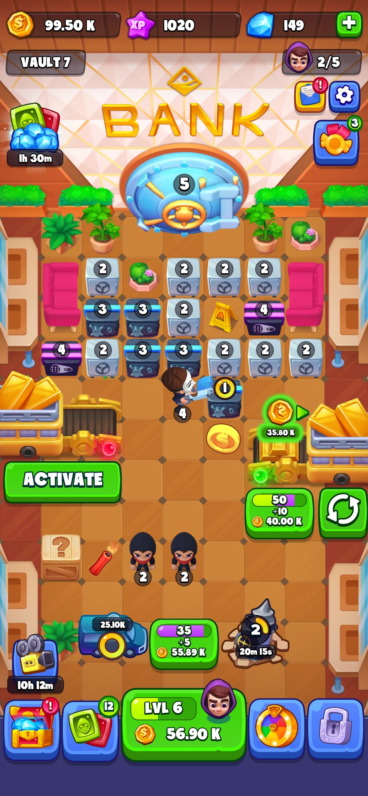 Merge Robbers: Idle Mining screenshot 6 - screenshot