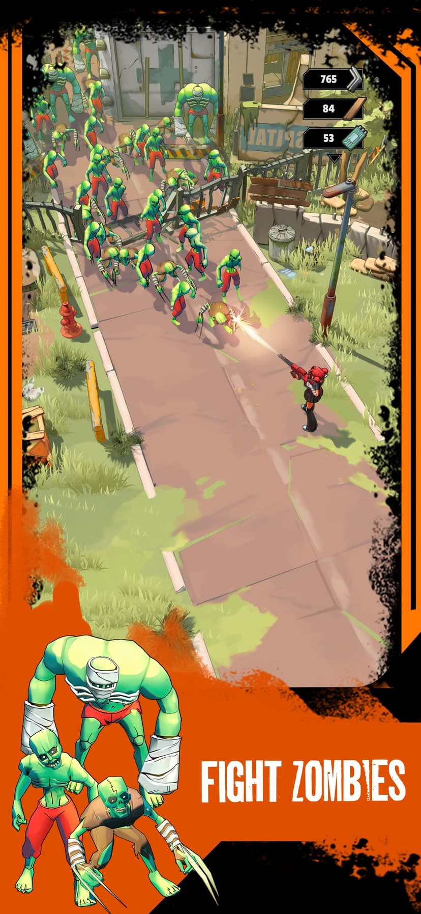 Zombiepunk: Fight & Survive screenshot 2 - screenshot