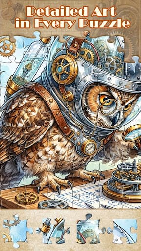 Steampunk Jigsaw Puzzle Games screenshot 4 - screenshot