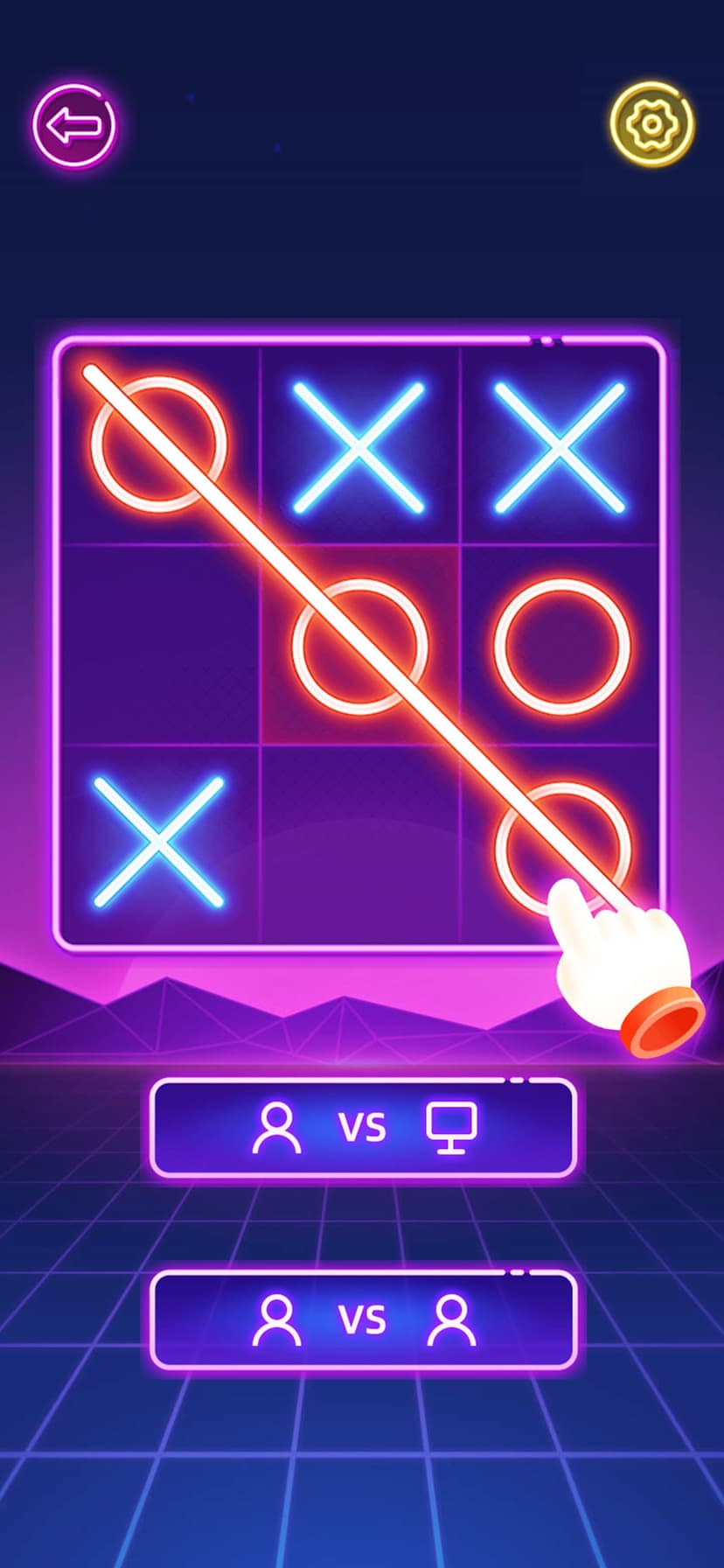 Tic Tac Toe - 2 Player Games screenshot 2 - screenshot