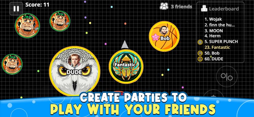 Agar.io screenshot 2 - screenshot
