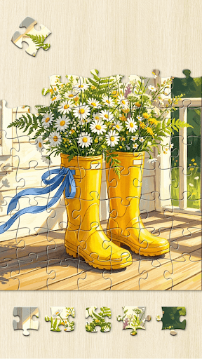 Slow Living Jigsaw Puzzle game screenshot 4 - screenshot