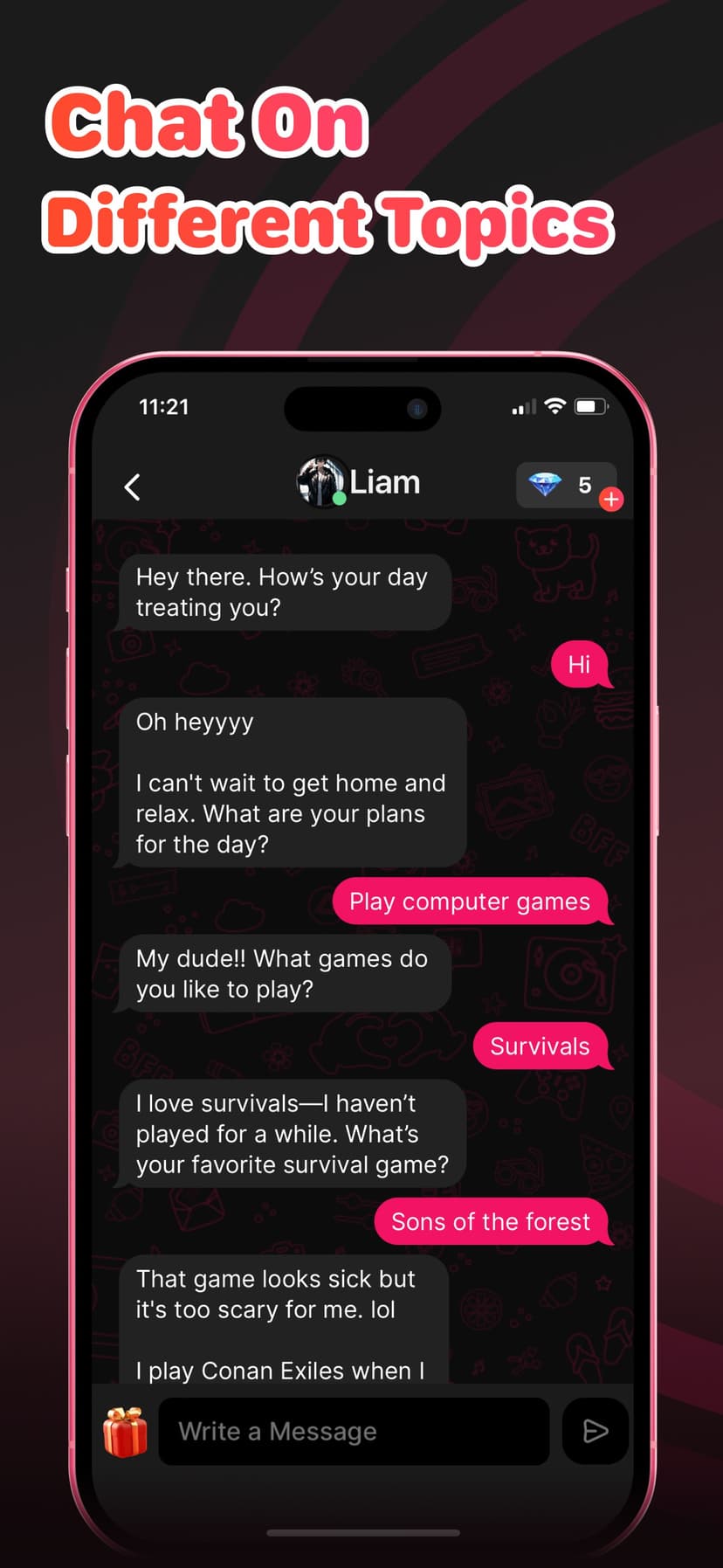 Anime Chat – AI Girlfriend Bot screenshot 3 - screenshot
