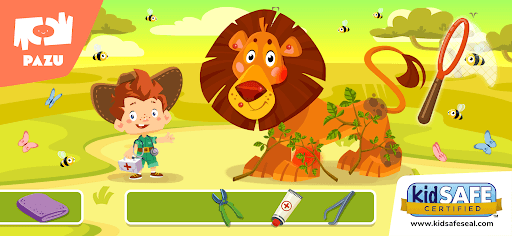Safari Vet Care Games For Kids screenshot 1 - screenshot