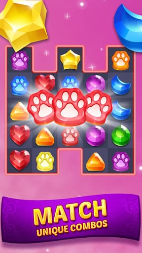 Genies & Gems - Match 3 Game screenshot 1 - screenshot
