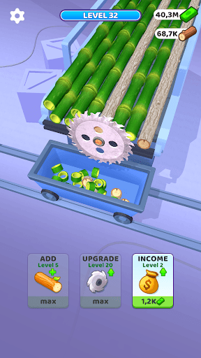 Idle Cutter: Wood Slice screenshot 4 - screenshot