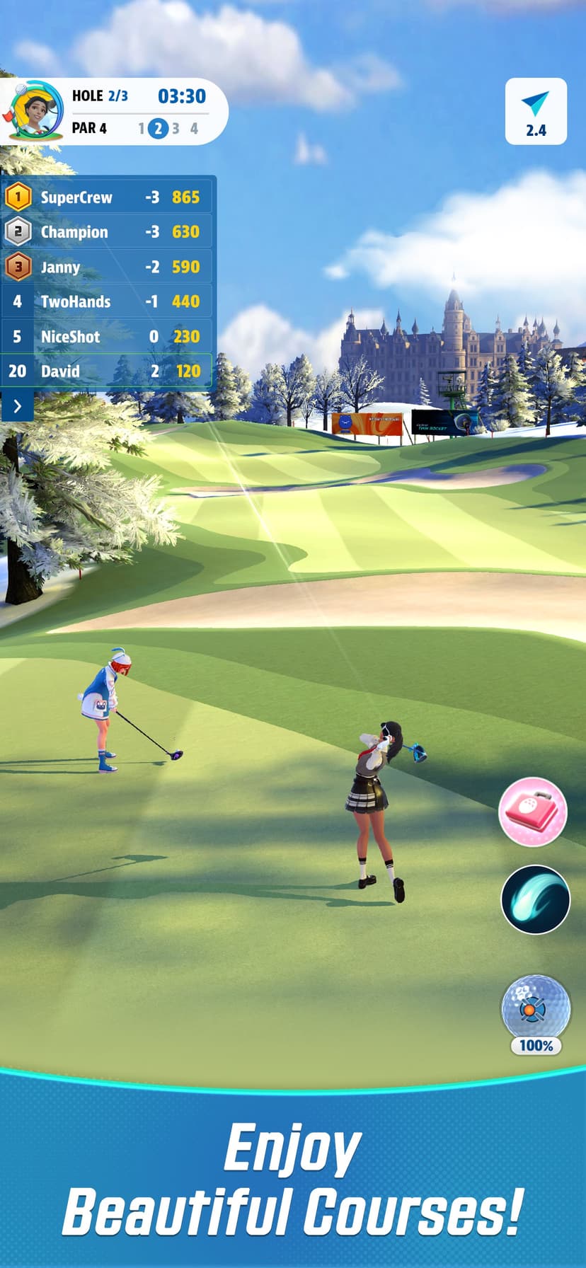 Golf Super Crew - Golf Game screenshot 2 - screenshot