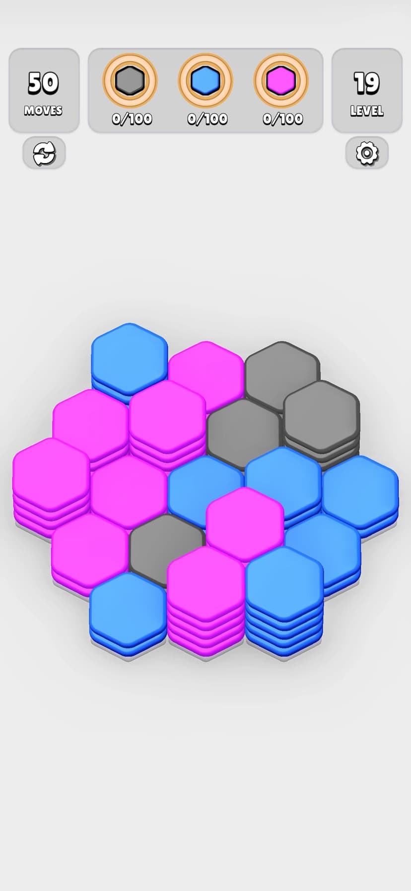 HexaBlast Puzzle - Sort Colors screenshot 6 - screenshot