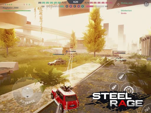 Steel Rage: Mech Cars PvP War screenshot 12 - screenshot