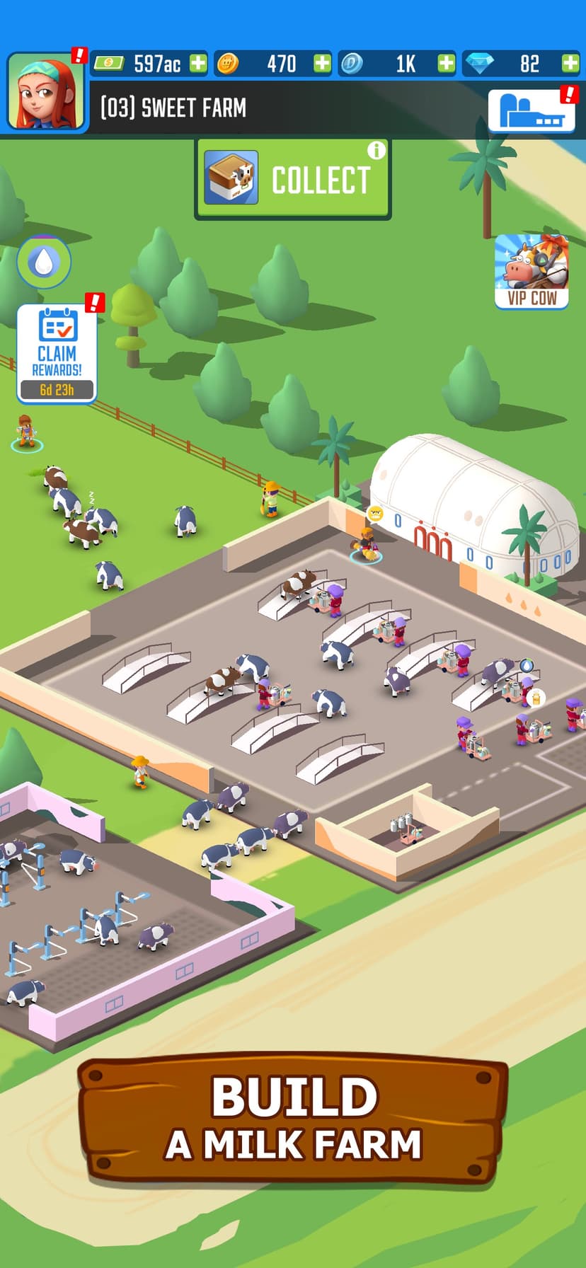 Milk Farm Tycoon screenshot 4 - screenshot