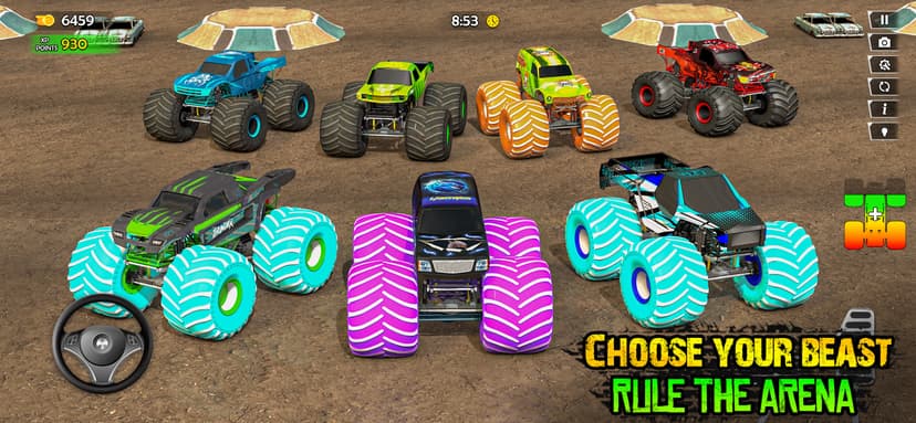 Monster Truck - 4x4,Stunt,Race screenshot 2 - screenshot