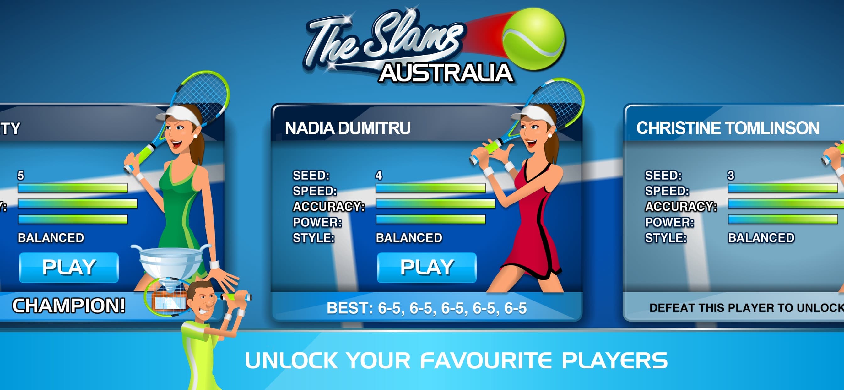 Stick Tennis screenshot 4 - screenshot