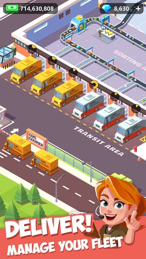 Idle Courier screenshot 2 - screenshot