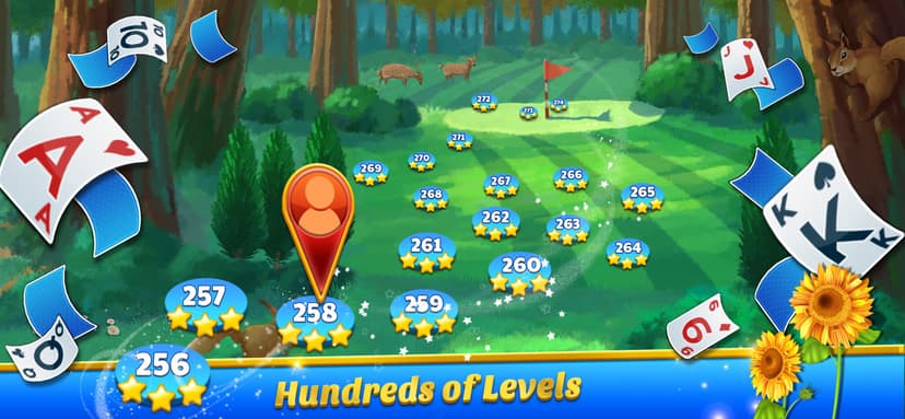 Golf Solitaire Tournament screenshot 2 - screenshot