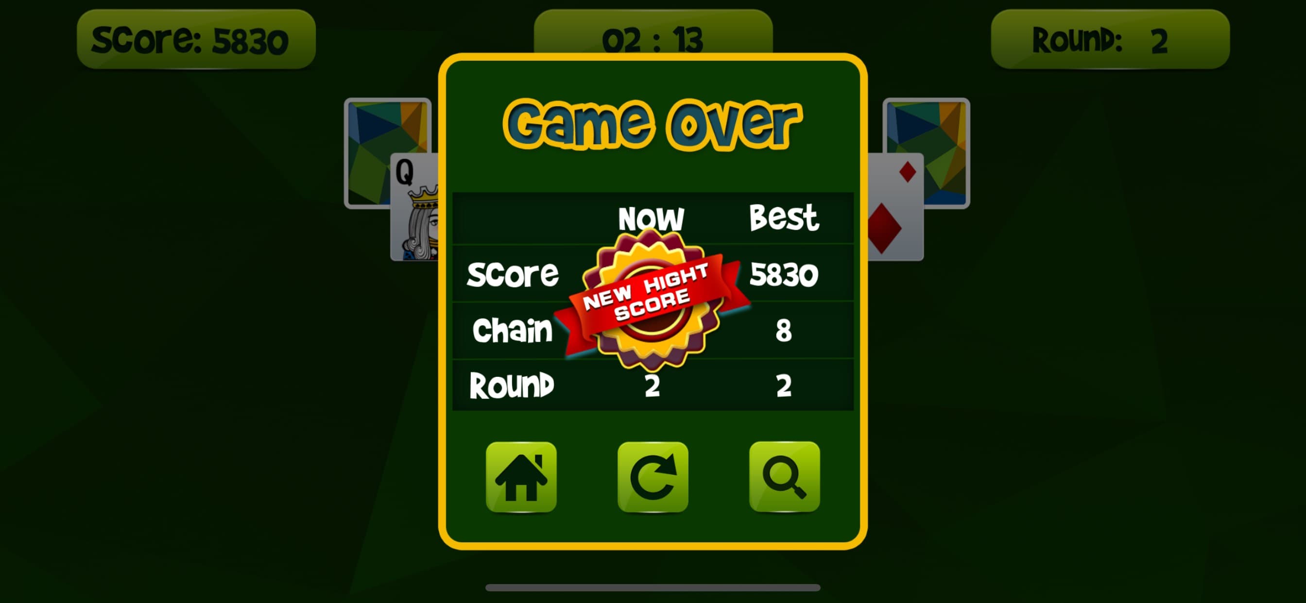 .Tri Peaks Solitaire screenshot 4 - screenshot