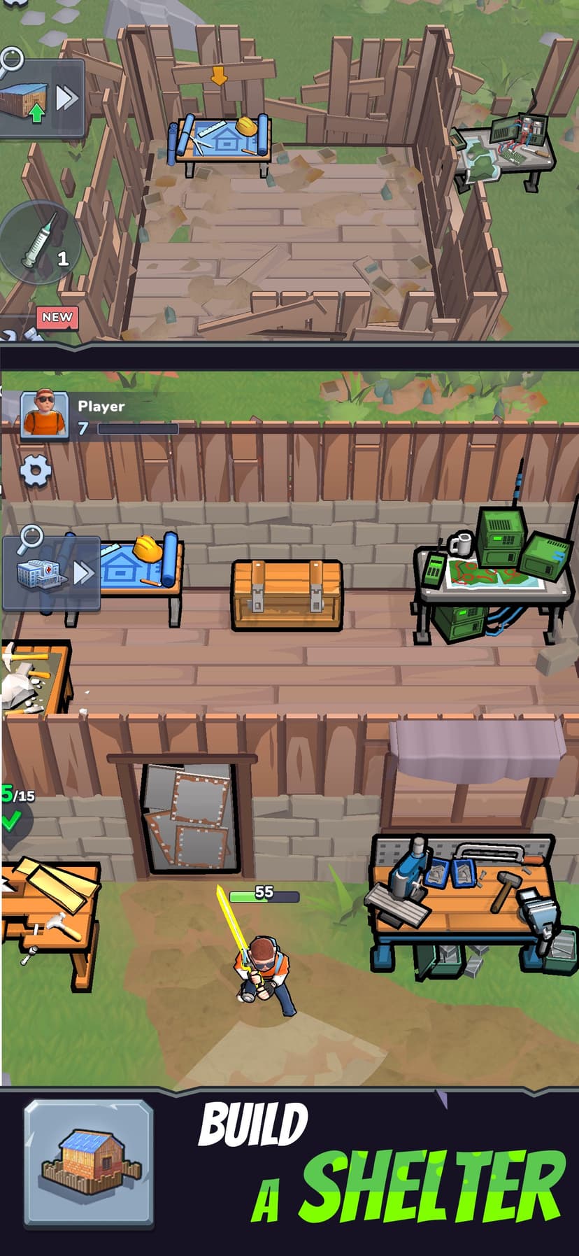 Zombie Slasher: Survival RPG screenshot 1 - screenshot