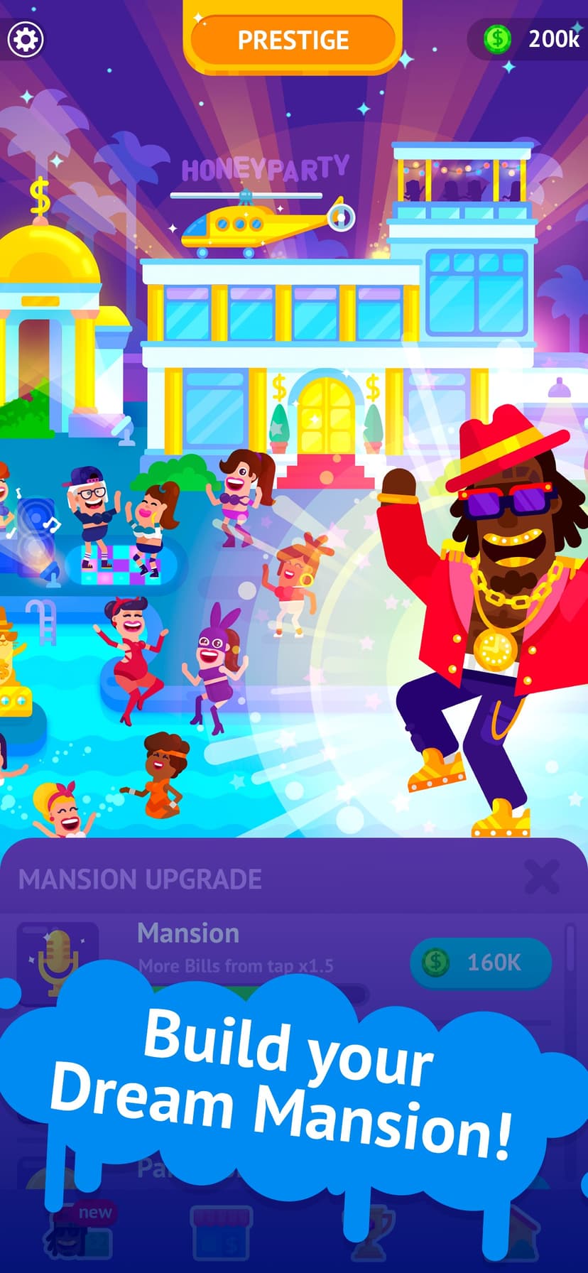 Partymasters - Fun Idle Game screenshot 2 - screenshot
