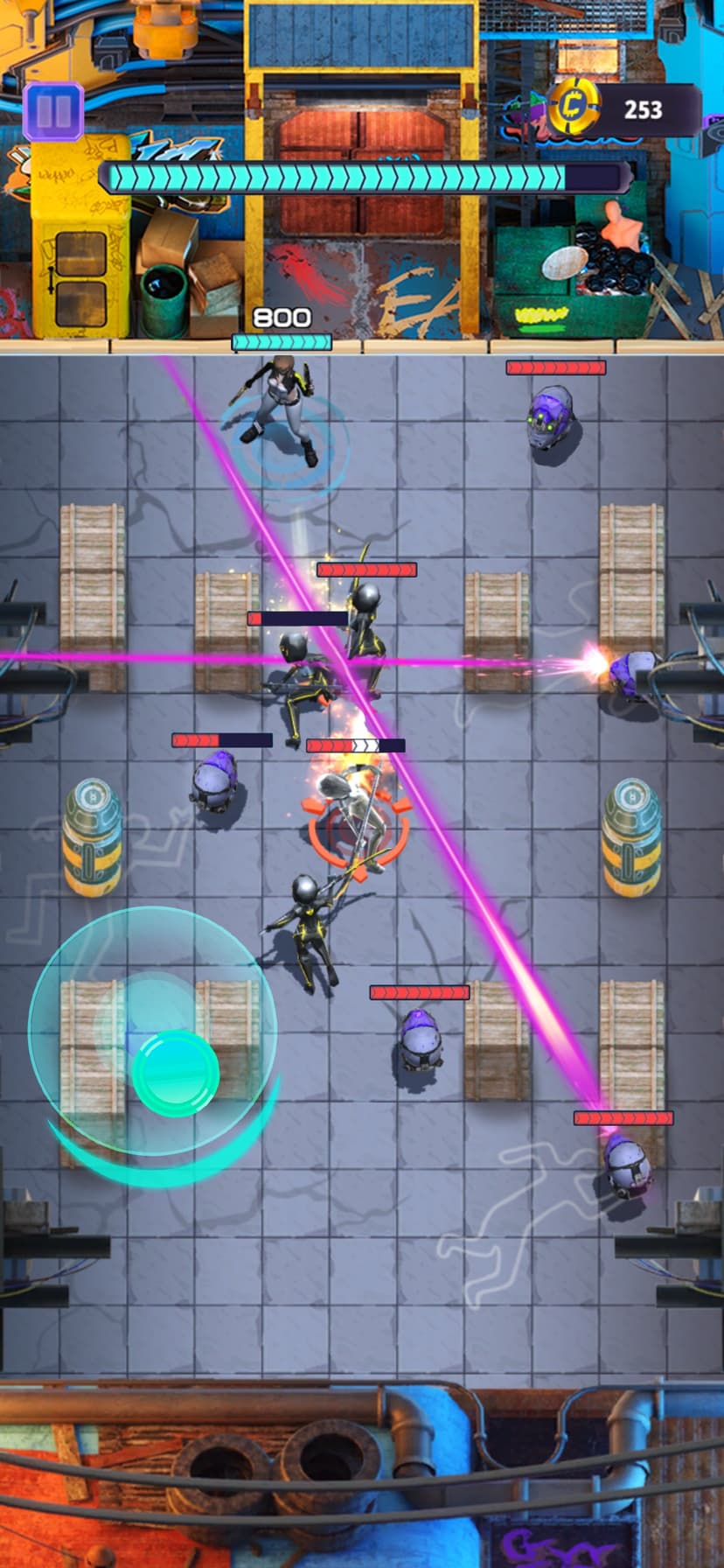 Cyber Punk Hero: Roguelike RPG screenshot 9 - screenshot