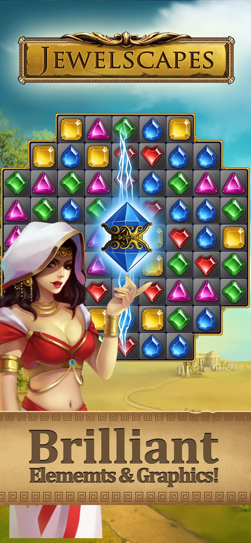 Jewel Swap -Magic Match 3 game screenshot 2 - screenshot