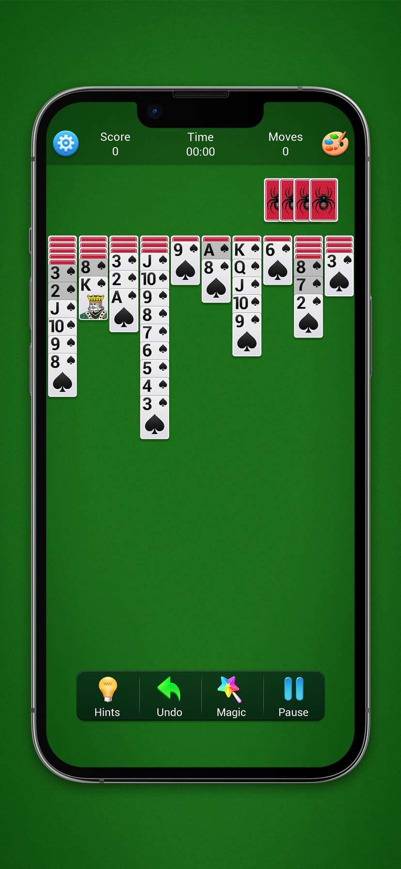 Spider Solitaire (Classic) screenshot 1 - screenshot